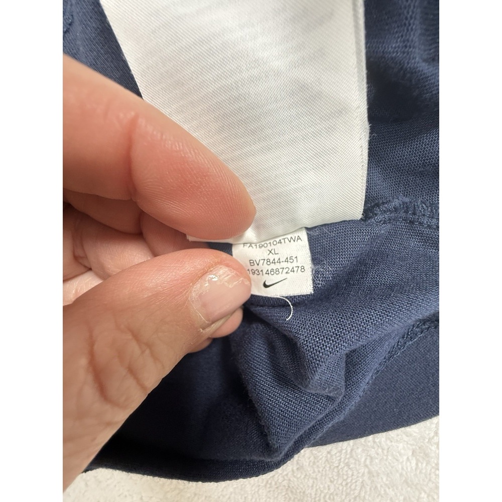 Nike Shirt Size XL The Nike Tee Short Sleeve Dri-Fit Cody Hudson Navy Tee - Picture 9 of 12